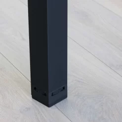 OUTLIV. Davos Ausziehtisch 180/240x100 Cm Aluminium/Teak Anthrazit -Gartenmöbel Store 879585 5