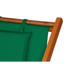 Siena Garden Faro Beach-Liegestuhl Holz/Textilene Grün -Gartenmöbel Store 892004 13