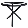 Zebra Mikado Gartentisch-Gestell Ø90cm Aluminium Graphit
