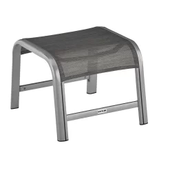 Kettler Forma II Hocker Aluminium/Textilene Silber/Graphit