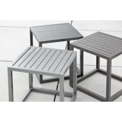 Stern Robin Beistelltisch 40x40 Cm Aluminium Anthrazit -Gartenmöbel Store 926093 3