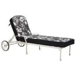 Hartman Amalfi Gartenliege Aluminiumguss Weiß