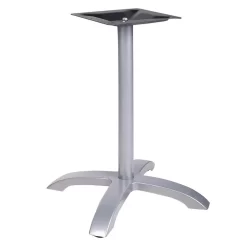 OUTLIV. Tischgestell Aluminium Für 70x70cm & Ø70cm Silber Matt