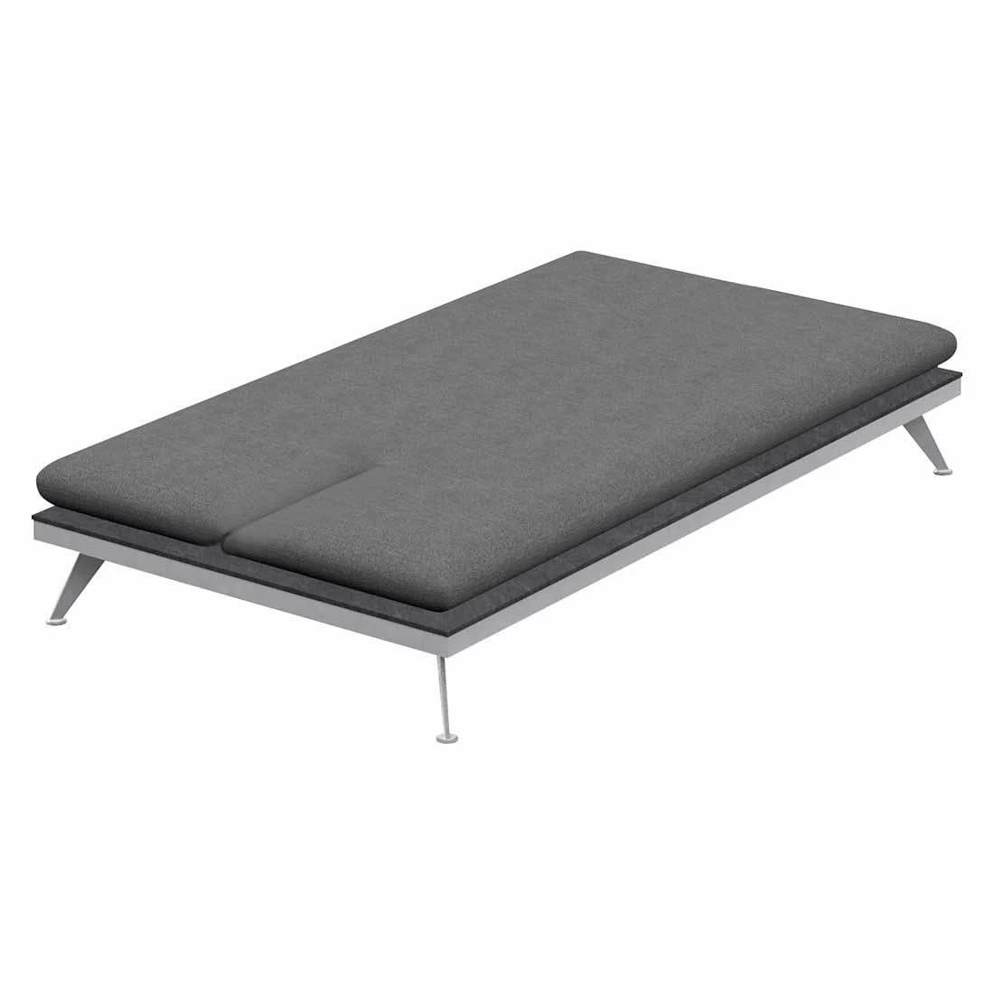 Best Beyond Gartenliege 210x120 Cm Edelstahl/Horizon Links Silber/Marengo 1 Best Beyond Gartenliege 210x120 Cm Edelstahl/Horizon Links Silber/Marengo