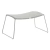 Cane-Line Breeze Hocker Stahl/Geflecht White Grey
