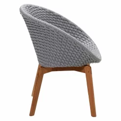 Cane-Line Peacock Gartensessel Teak/Rope Light Grey/Natur -Gartenmöbel Store cane line peacock gartensessel teak aluminium rope 1465049 4