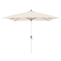 Doppler ACT Auto-Tilt Stockschirm 240x240 Cm Mit Kurbel Silber/Natur