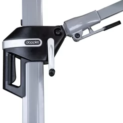 Doppler Active Pendelschirm 350x260cm Mit Windauslass Hellgrau -Gartenmöbel Store doppler active ampelschirm 350x260cm alu graphit 827 hellgrau 1247095 7