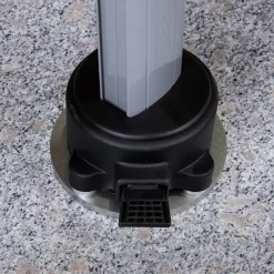 Doppler Active Pendelschirm 350x260cm Mit Windauslass Hellgrau -Gartenmöbel Store doppler active ampelschirm 350x260cm alu graphit 827 hellgrau 1247095 8