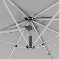 Doppler Ampelschirm Expert 300x300cm Hellgrau -Gartenmöbel Store doppler ampelschirm expert 300x300cm 1359493 5