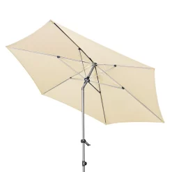 Doppler Expert Sonnenschirm Ø280cm Mit Kurbel Natur -Gartenmöbel Store doppler expert sonnenschirm o280cm mit kurbel 2