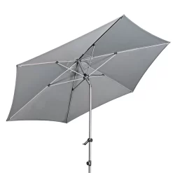 Doppler Expert Sonnenschirm Ø280cm Mit Kurbel Hellgrau 7 Doppler Expert Sonnenschirm Ø280cm Mit Kurbel Hellgrau -Gartenmöbel Store doppler expert sonnenschirm o280cm mit kurbel 54920 1