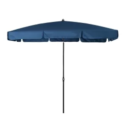 Doppler Sunline Waterproof Mittelstockschirm 225x120cm Anthrazit/Blau