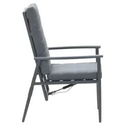 Garden Impressions Biola Verstellsessel Aluminium/Polyester Carbon Black/Mystic Grey -Gartenmöbel Store garden impressions biola verstellsessel aluminium polster 1350033 3