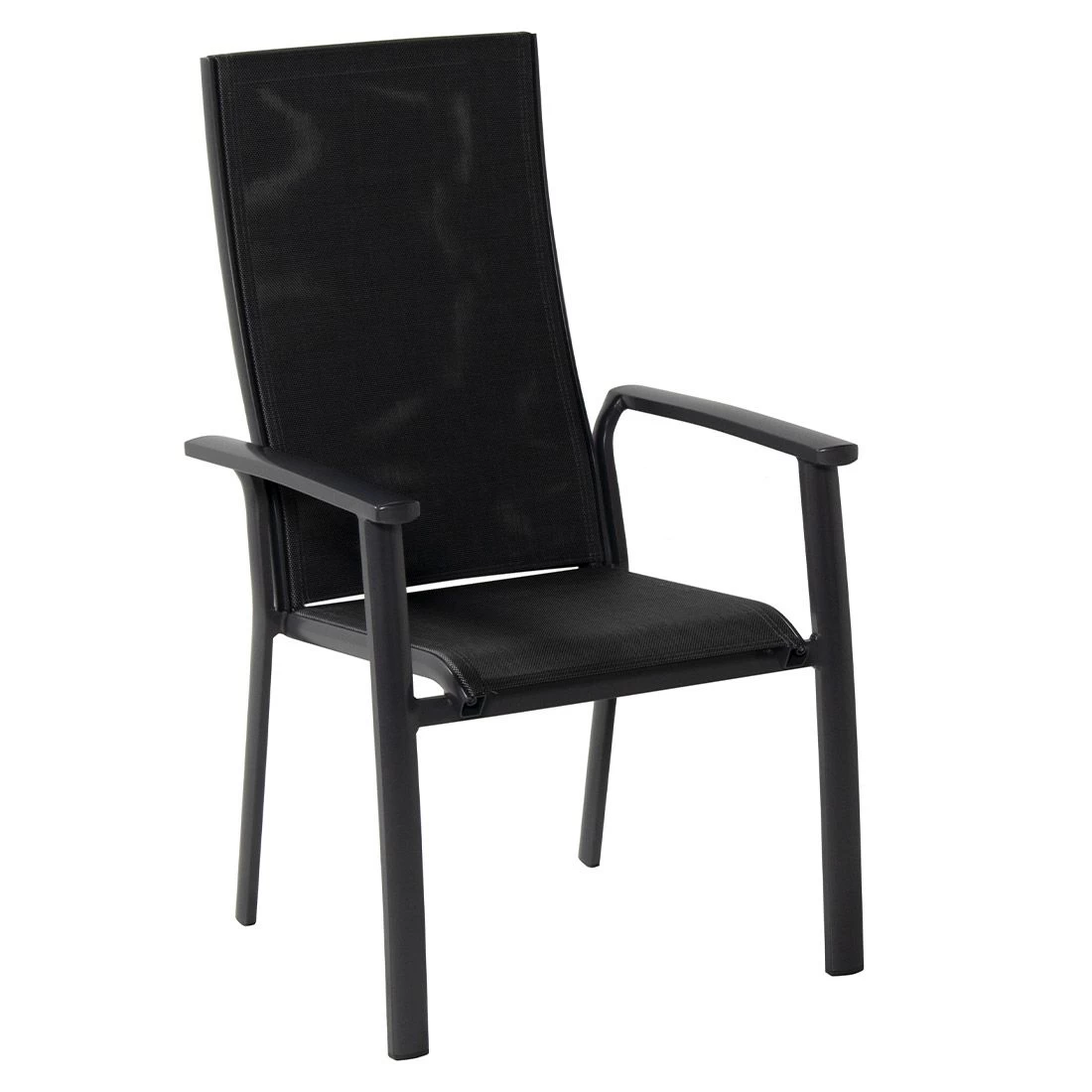 Hartman Sitges Stapelsessel Aluminium/Textilene Xerix/Anthrazit 1 Hartman Sitges Stapelsessel Aluminium/Textilene Xerix/Anthrazit