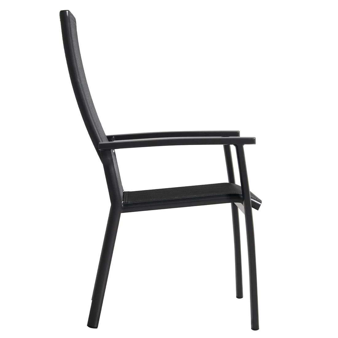 Hartman Sitges Stapelsessel Aluminium/Textilene Xerix/Anthrazit 3 Hartman Sitges Stapelsessel Aluminium/Textilene Xerix/Anthrazit – Bild 3