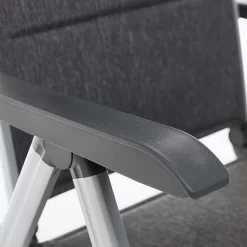 Kettler Basic Plus Klappsessel Aluminium/Outdoorgewebe Silber/Anthrazit Meliert -Gartenmöbel Store kettler basic plus klappsessel aluminium outdoorgewebe 1369283 6