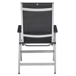 Kettler Basic+ Premium Klappsessel Aluminium/Textilene Silber/Lakritz -Gartenmöbel Store kettler basic premium klappsessel aluminium textilene 1439309 6