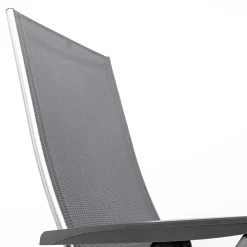 Kettler Cirrus Silver-Line Relaxliege Aluminium/Outdoorgewebe Silber/Anthrazitgrau -Gartenmöbel Store kettler cirrus silver line relaxsessel aluminium outdoorgewebe 1439243 4