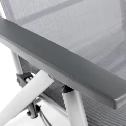 Kettler Cirrus Silver-Line Relaxliege Aluminium/Outdoorgewebe Silber/Anthrazitgrau -Gartenmöbel Store kettler cirrus silver line relaxsessel aluminium outdoorgewebe 1439243 5