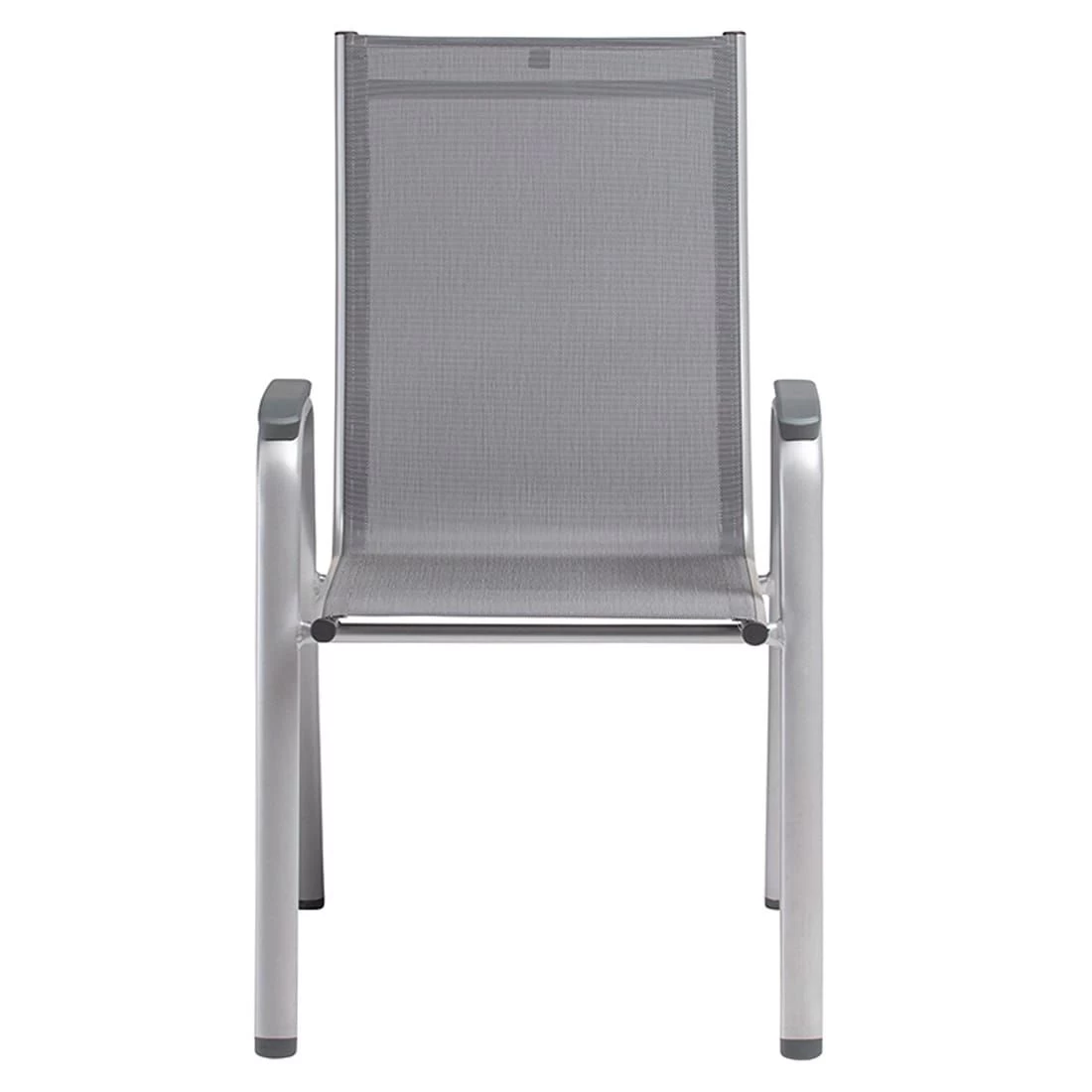 Kettler Cirrus Silver Line Stapelsessel Aluminium/Outdoorgewebe Silber/Anthrazit-Grau 3 Kettler Cirrus Silver Line Stapelsessel Aluminium/Outdoorgewebe Silber/Anthrazit-Grau – Bild 3