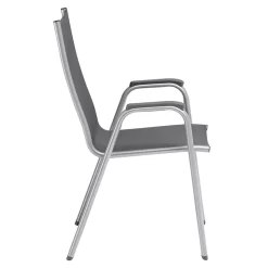 Kettler Cirrus Silver Line Stapelsessel Aluminium/Outdoorgewebe Silber/Anthrazit-Grau 10 Kettler Cirrus Silver Line Stapelsessel Aluminium/Outdoorgewebe Silber/Anthrazit-Grau -Gartenmöbel Store kettler cirrus silver line stapelsessel alu outdoorgewebe 1369338 3