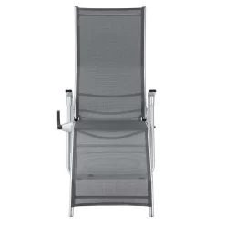 Kettler Tampa Bäderliege Aluminium/Batyline Silber/Anthrazit -Gartenmöbel Store kettler comfort baderliege aluminium outdoorgewebe silber anthrazit 1084680 5