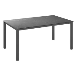 Kettler Cubic Gartentisch 140x70cm Aluminium/HPL Anthrazit/Jura Anthrazit