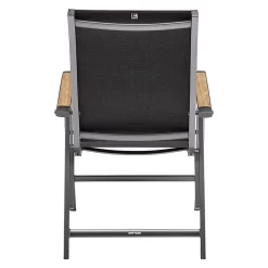 Kettler Diamond Klappsessel Aluminium/Outdoorgewebe Anthrazit/Charcoal -Gartenmöbel Store kettler diamond klappsessel aluminium outdoorgewebe 1439034 5