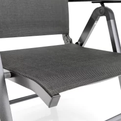 Kettler Diamond Klappsessel Aluminium/Outdoorgewebe Anthrazit/Charcoal -Gartenmöbel Store kettler diamond klappsessel aluminium outdoorgewebe 1439034 6