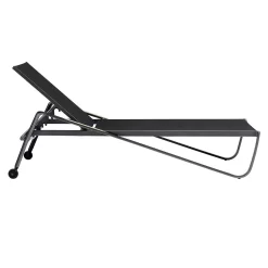 Kettler Diamond Gartenliege Aluminium/Outdoorgewebe Anthrazit/Charcoal -Gartenmöbel Store kettler diamond stapelliege aluminium outdoorgewebe 1439045 4