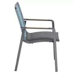 Kettler Diamond Stapelsessel Aluminium/Rope Anthrazit/Charcoal/Petrol 10 Kettler Diamond Stapelsessel Aluminium/Rope Anthrazit/Charcoal/Petrol -Gartenmöbel Store kettler diamond stapelsessel aluminium rope 1439089 3