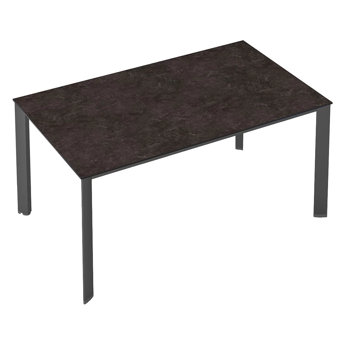 Kettler Edge Gartentisch 220x95cm Aluminium/Keramik-Glas Anthrazit 2 Kettler Edge Gartentisch 220x95cm Aluminium/Keramik-Glas Anthrazit – Bild 2