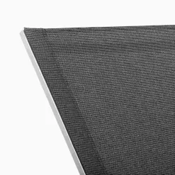 Kettler Feel Gartenliege Edelstahl/Textilene Grau Meliert -Gartenmöbel Store kettler feel gartenliege 203cm edelstahl textilene grau meliert 1005282 5