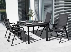 Kettler Gartentisch-Platte 160x95 Cm HPL Anthrazit -Gartenmöbel Store kettler hks hpl tischplatte 160x95 anthrazit 3