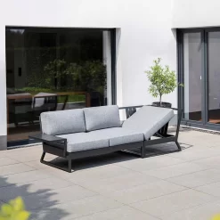 Kettler Ocean Skid Platform Ablagetisch 61x27x24cm Aluminium Anthrazit/Hellgrau Meliert -Gartenmöbel Store kettler ocean skid platform ablagetisch 61x27x24cm alu 1368986 3