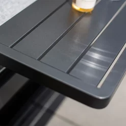 Kettler Ocean Skid Platform Ablagetisch 61x27x24cm Aluminium Anthrazit/Hellgrau Meliert -Gartenmöbel Store kettler ocean skid platform ablagetisch 61x27x24cm alu 1368986 8