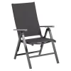 Kettler Rasmus Klappsessel Aluminium/Outdoorgewebe Anthrazit/Charcoal