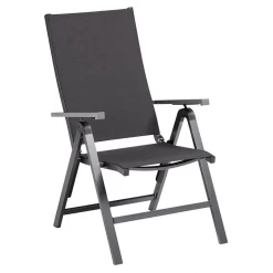 Kettler Rasmus Klappsessel Aluminium/Outdoorgewebe Anthrazit/Charcoal