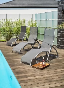 Kettler Tampa Bäderliege Anthrazit/Anthrazit -Gartenmöbel Store kettler tampa baderliege anthrazit anthrazit 1271427 3