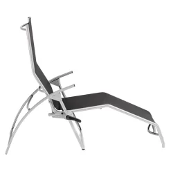 Kettler Tampa Bäderliege Silber/Charcoal -Gartenmöbel Store kettler tampa baderliege silber twitchell charcoal 1271614 2