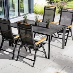 Kettler Gartentisch-Platte 160x95cm HPL Titanit Anthrazit 7 Kettler Gartentisch-Platte 160x95cm HPL Titanit Anthrazit -Gartenmöbel Store kettler tischplatte 160x95cm hpl 1466391 4