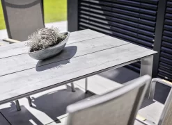 Kettler Gartentisch-Platte 180x95 Cm HPL Grau Mit Fräsung -Gartenmöbel Store kettler tischplatte 180x95 cm hpl 1439540 3