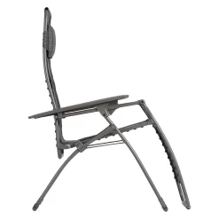 Lafuma Futura XL Relaxliege Stahl/Batyline Duo Titane/Obsidian -Gartenmöbel Store lafuma futura xl relaxliege stahl batyline duo 1459054 3