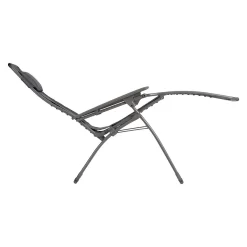 Lafuma Futura XL Relaxliege Stahl/Batyline Duo Titane/Obsidian -Gartenmöbel Store lafuma futura xl relaxliege stahl batyline duo 1459054 4