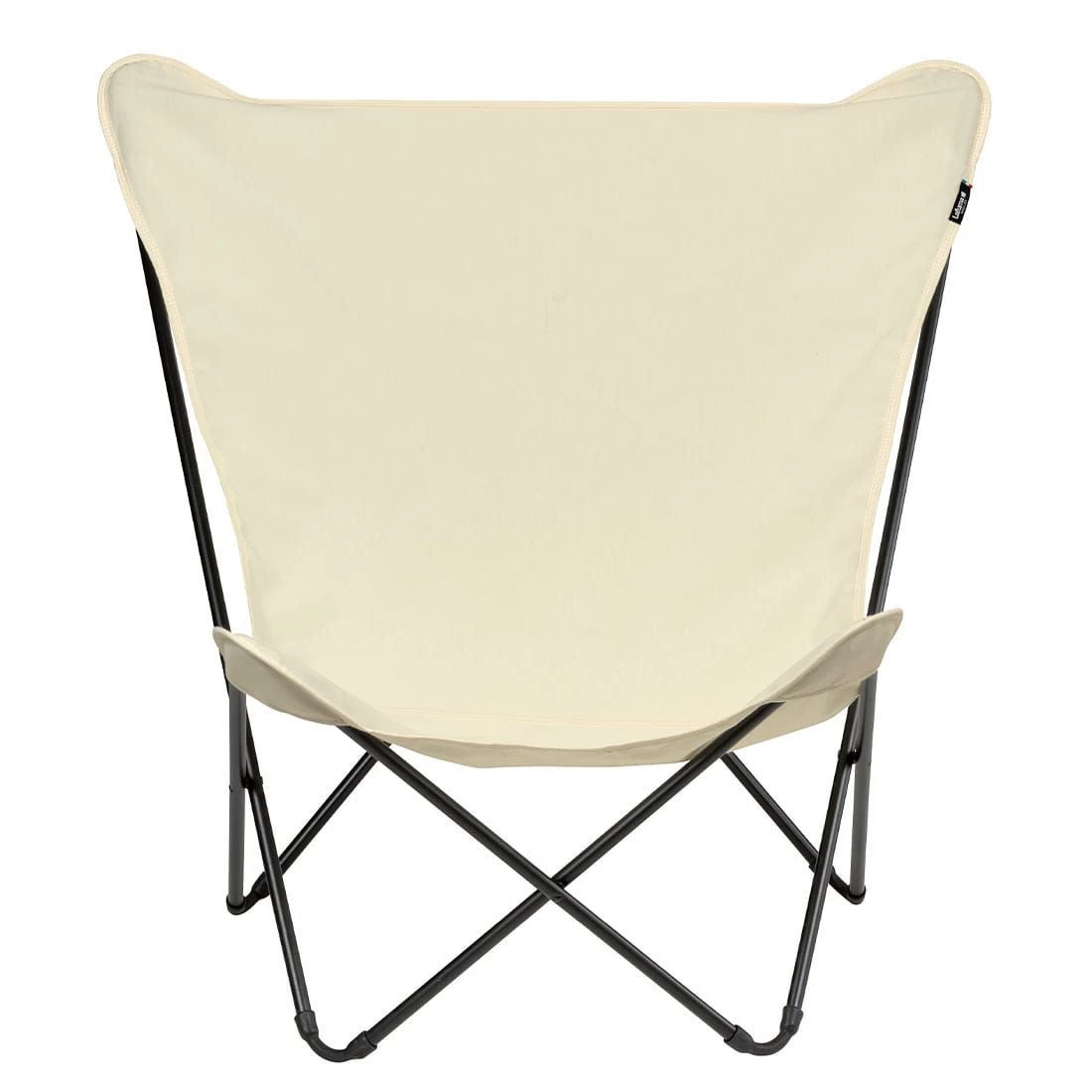 Lafuma Pop Up XL Liegestuhl Stahl/Airlon Schwarz/Ecru 3 Lafuma Pop Up XL Liegestuhl Stahl/Airlon Schwarz/Ecru – Bild 3