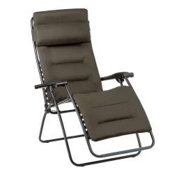 Lafuma RSX Clip AC Relaxliege Stahl/AirComfort® Schwarz/Taupe