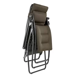 Lafuma RSX Clip XL Relaxliege Stahl/AirComfort® Schwarz/Taupe -Gartenmöbel Store lafuma rsx clip xl relaxliege stahl aircomfortr schwarz taupe 1259690 4