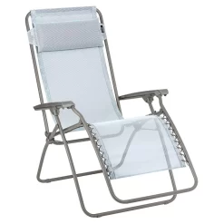 Lafuma RT2 Relaxliege Stahl/Batyline Titane/Ciel