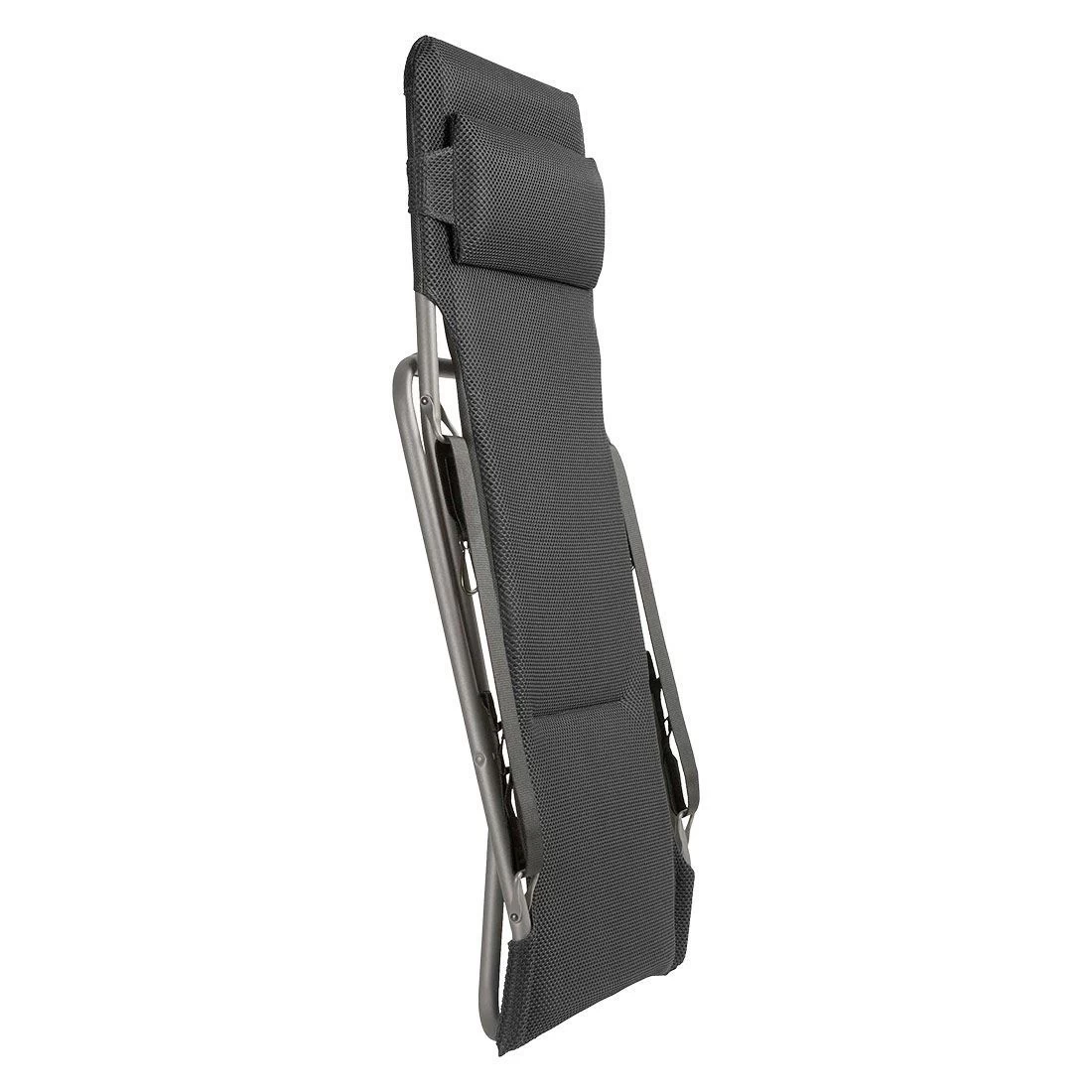 Lafuma Transabed Liegestuhl Stahl/BeComfort Basalte/DarkGrey 3 Lafuma Transabed Liegestuhl Stahl/BeComfort Basalte/DarkGrey – Bild 3
